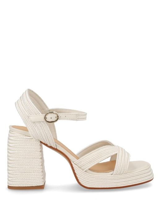 Castaner Natural Espadrille Valley Shoe