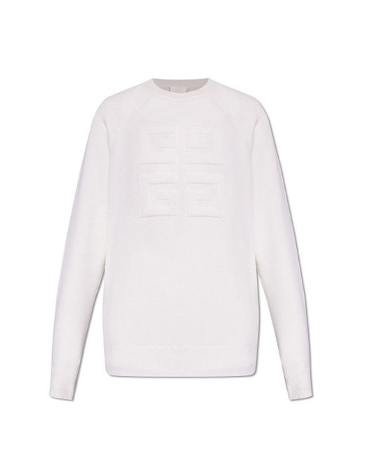 Givenchy White Cashmere Sweater By ,