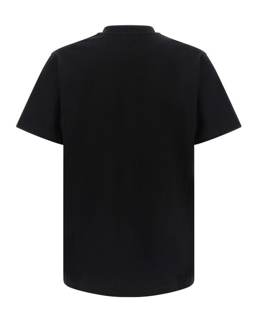 Moschino Black Cotton T-Shirt for men