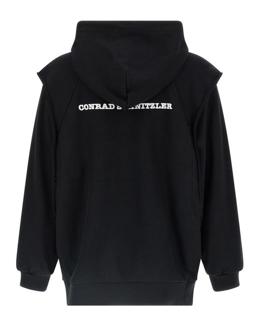 Undercover Black Uc2E4803-2 Hoodie for men