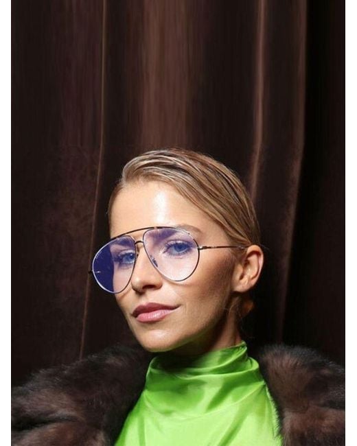 Gucci Green Sunglasses Metal (Other) Eyewear
