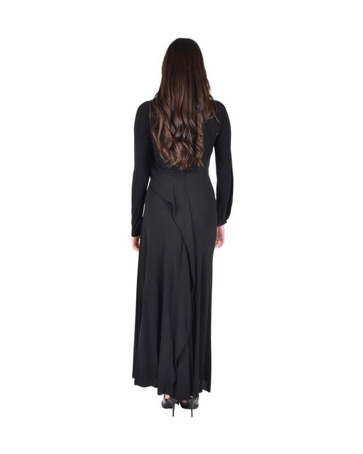 Victoria Beckham Black Long Dress