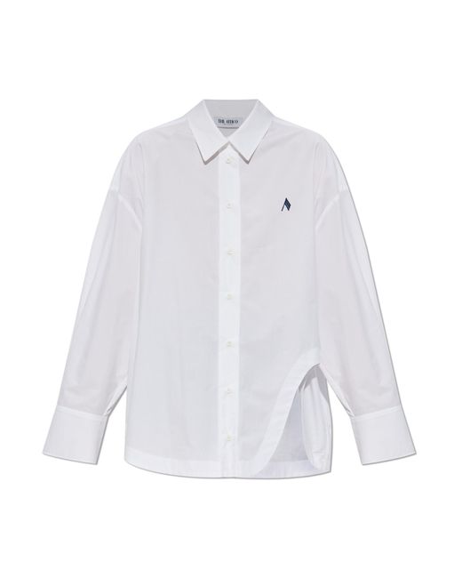 The Attico White Shirt With Logo