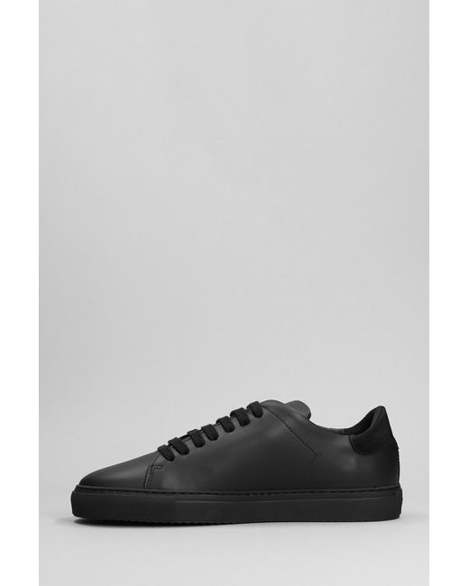 Axel Arigato Clean 90 Sneakers In Black Suede And Leather for men