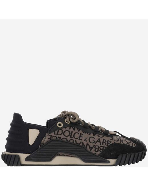 Dolce & Gabbana Black Ns1 Nylon Sneakers for men