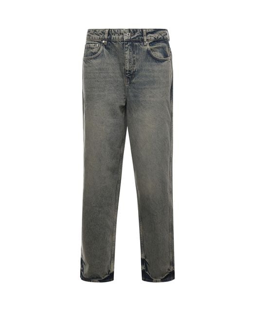 Represent Gray Jeans Cotton for men