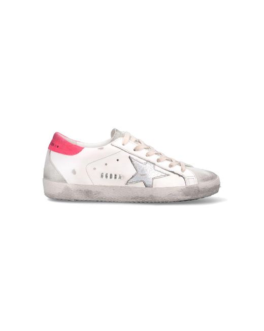 Golden Goose Deluxe Brand Pink "super Star" Sneakers