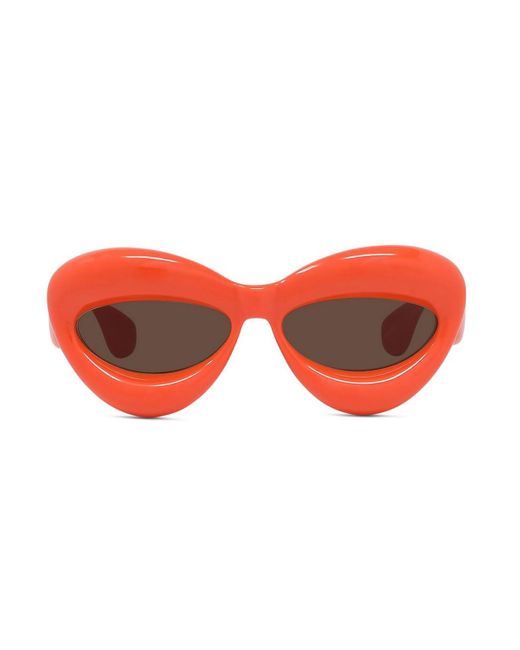 Loewe Red Lw40097I Inflated 42E Sunglasses