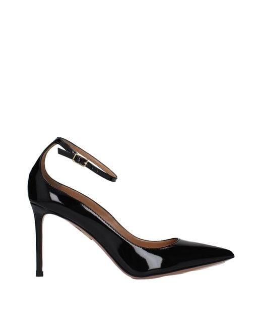Aquazzura Black Love Affair Décolleté Patent Leather
