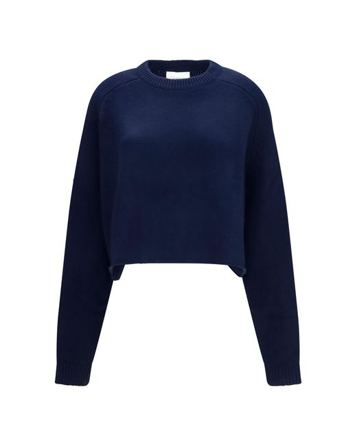 Lisa Yang Blue Karine Sweater Kashmir/Capra Hircus