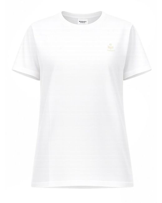 Isabel Marant White T-Shirt Aby T-Shirts