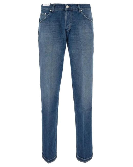 PT01 Blue Classic Jeans for men