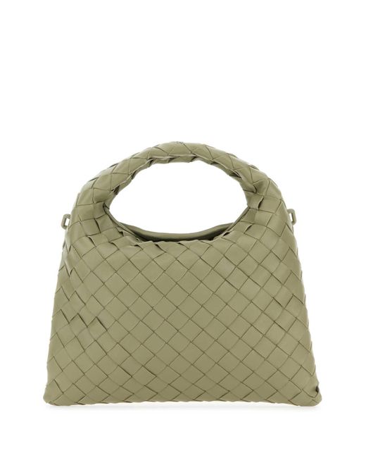 Bottega Veneta Green Sage Leather Mini Hop Handbag