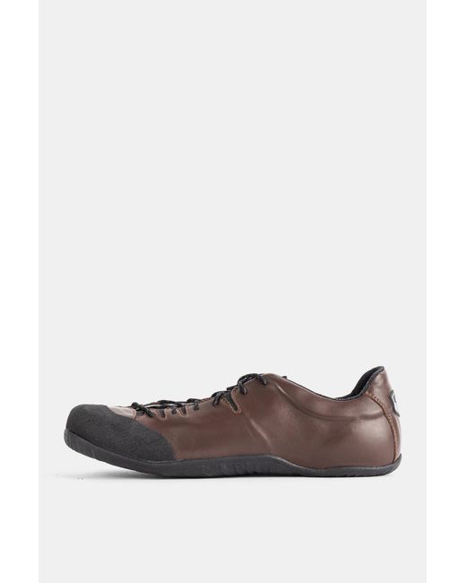 Demon Brown Dalmara Trail Leather Sneaker for men