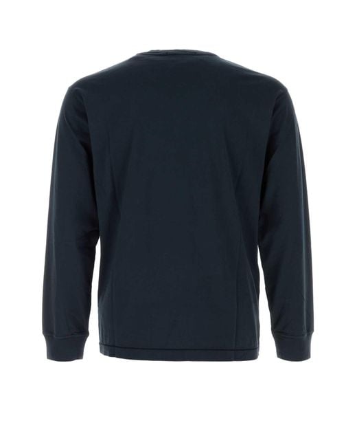 Stone Island Blue Midnight Cotton T-Shirt for men