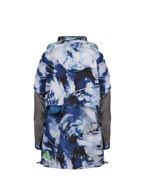 Adidas By Stella McCartney Blue Oversize Jacket