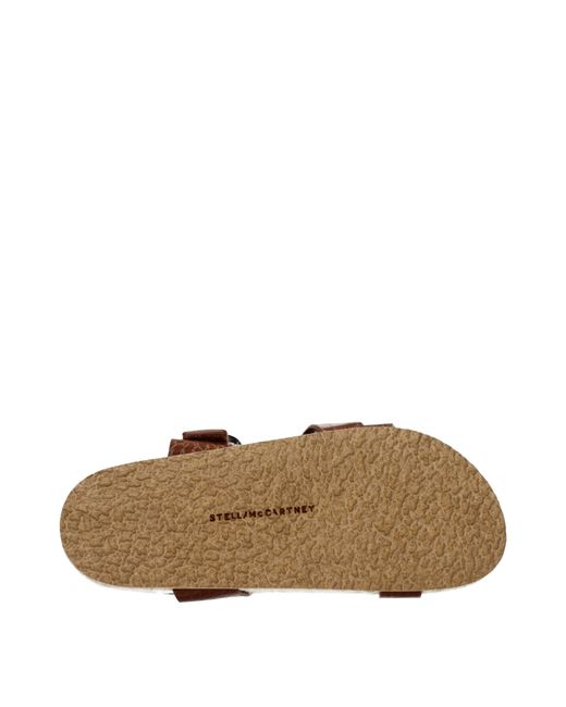 Stella McCartney Brown Stella Mc Cartney Gaia Sandals Eco Leather