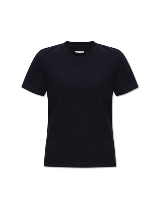 Bottega Veneta Black Cotton T-Shirt