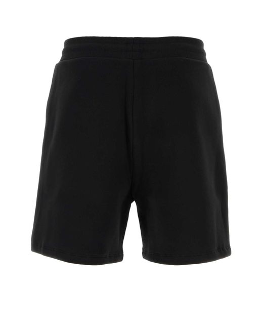 AMI Black Ami Shorts