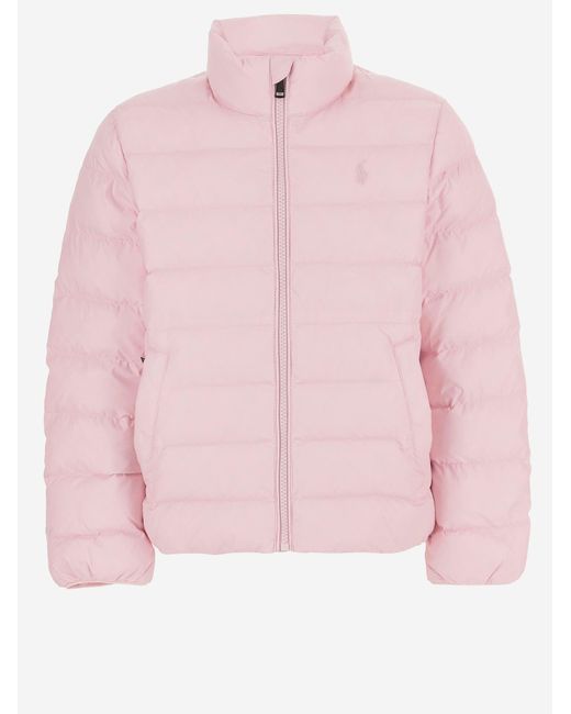 Polo Ralph Lauren Pink Padded Down Jacket Nylon