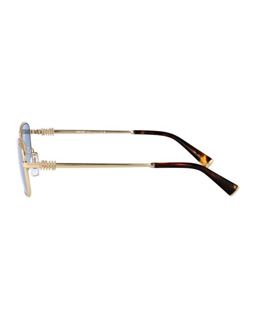 Miu Miu Blue Sunglasses