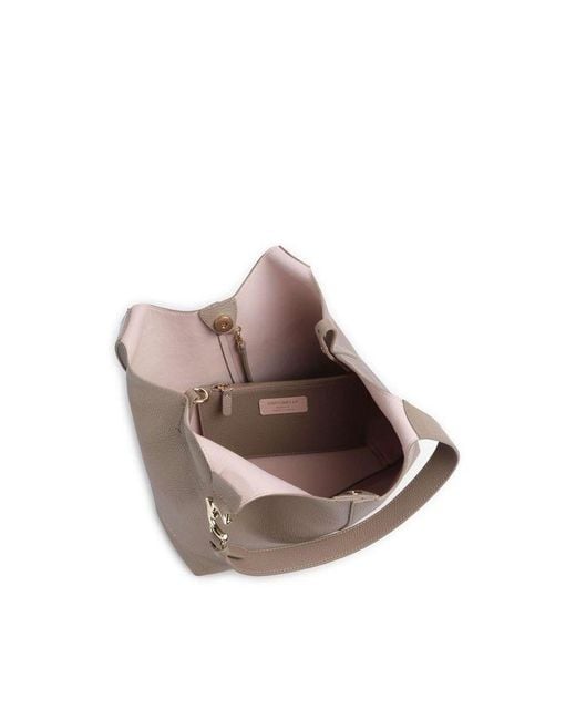 Coccinelle Natural Shopping Bag Grained Leather Shopper-Bags