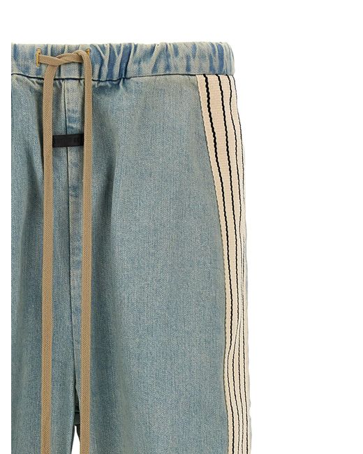Fear Of God Blue 'Stripe Forum' Jeans for men
