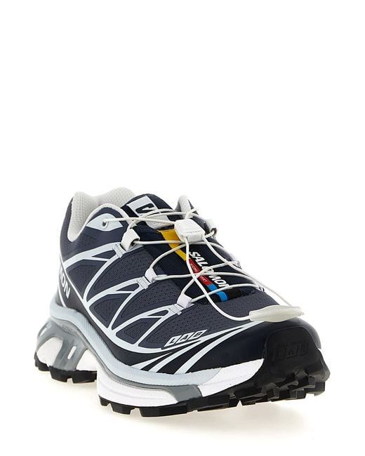 Salomon White Xt-6 Sneakers