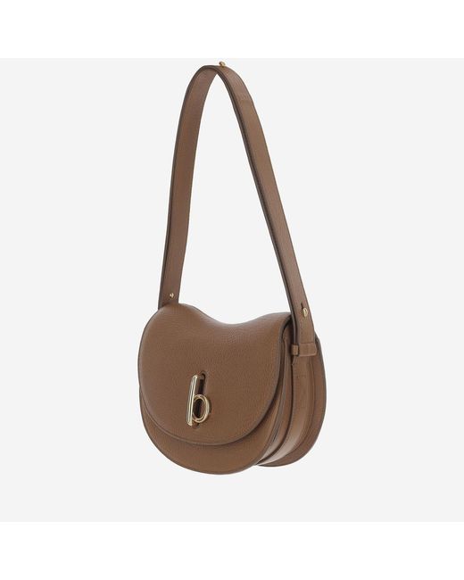 Burberry Brown Small Rocking Horse Bag Calfskin Handbags