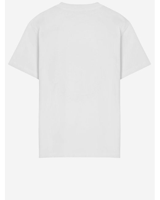 Just Cavalli White Cotton T-Shirt T-Shirts & Jerseys