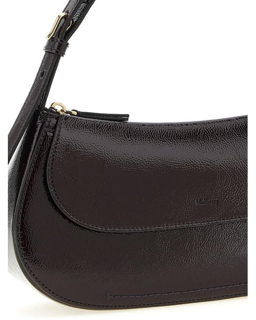 Mulberry Black Clovelly Shoulder Bag