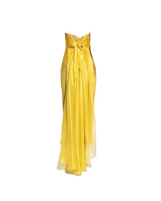 Maria Lucia Hohan Yellow Maxi Dress
