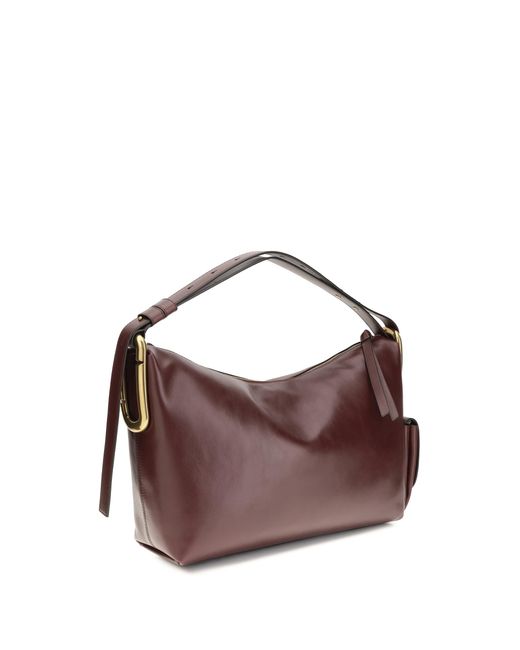 Marc Jacobs Brown Shoulder Bag Juliette Calf Leather Handbags