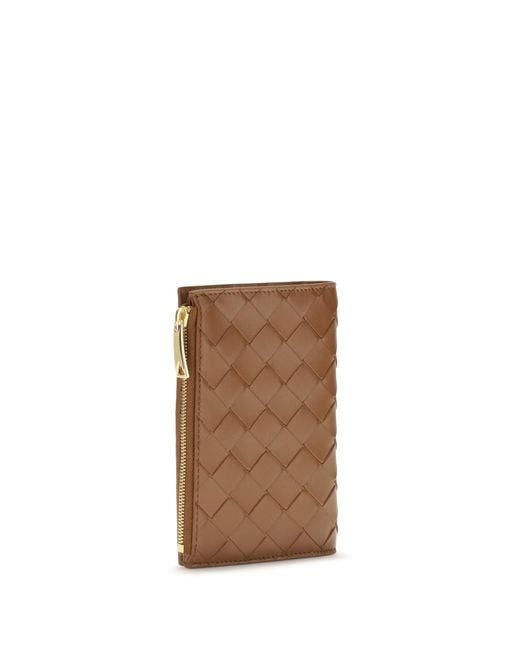 Bottega Veneta Brown Wallet Lambskin Tannin- & Purses