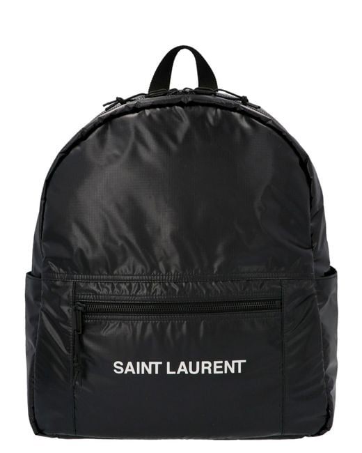 Saint Laurent Black Nuxx Backpack for men