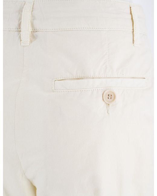 Aspesi White Trousers