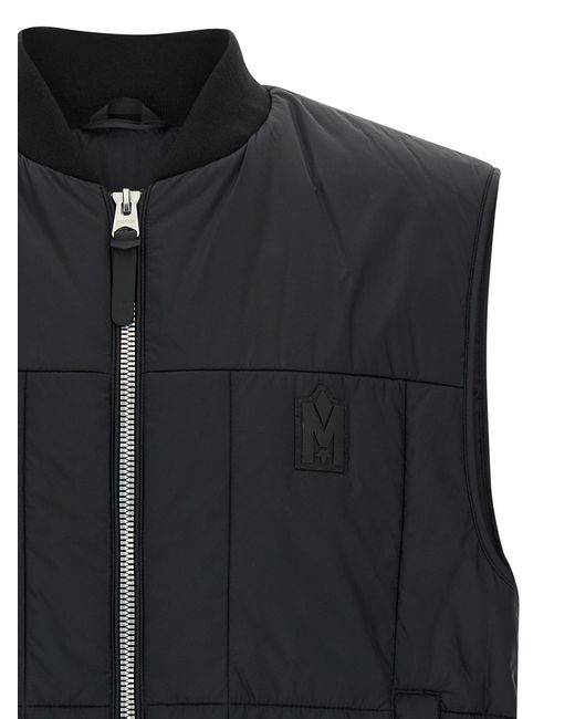 Mackage Black 'Eren' Vest for men