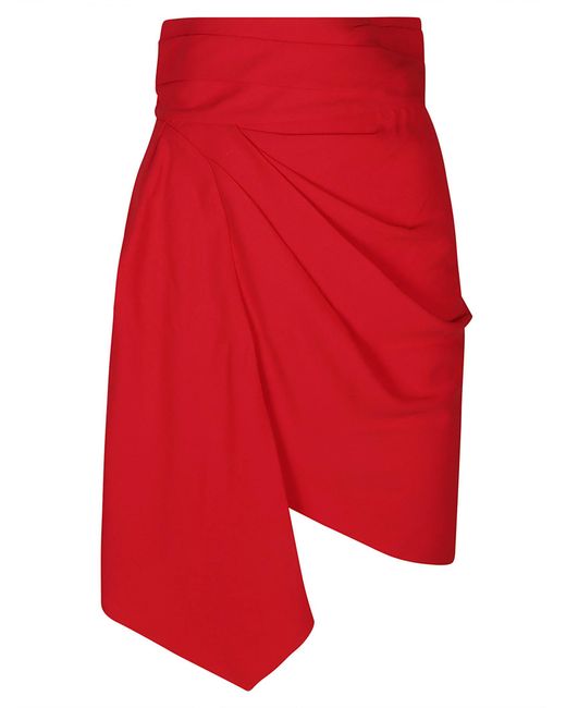 IRO Red Kemil Mini Skirt