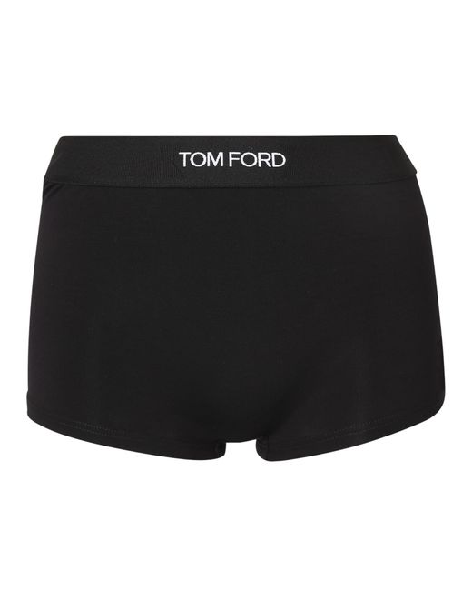 Tom Ford Black Modal Boxer Shorts