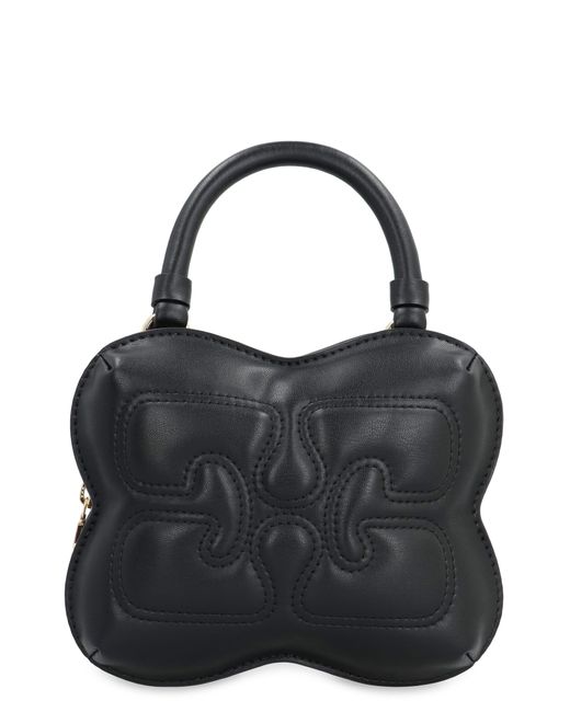 Ganni Black Butterfly Eco-Leather Small Bag