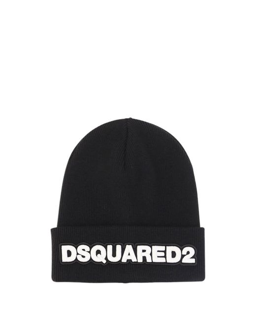 DSquared² Black Hats E Hairbands for men