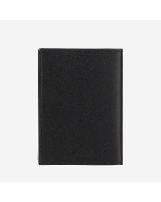 Montblanc Black Passport Case Meisterstück Selection Soft for men