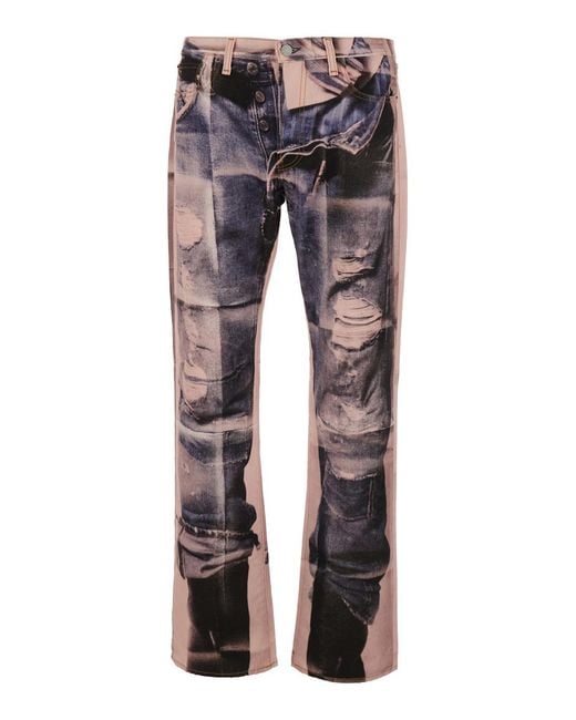 Acne Gray Denim Jeans for men