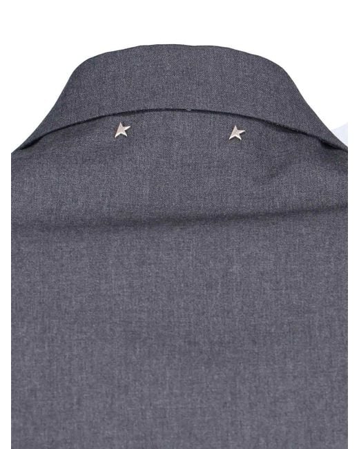 Golden Goose Deluxe Brand Gray Jackets Main Fabric: Virgin Wool for men