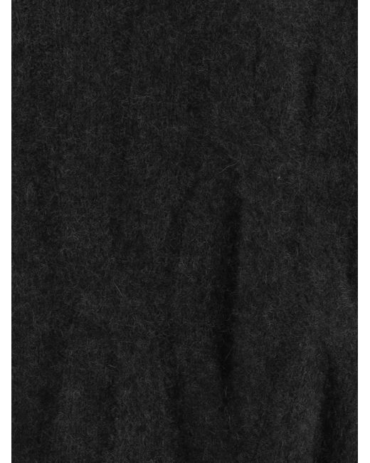 Allude Black Sweater Cashmere And Silk