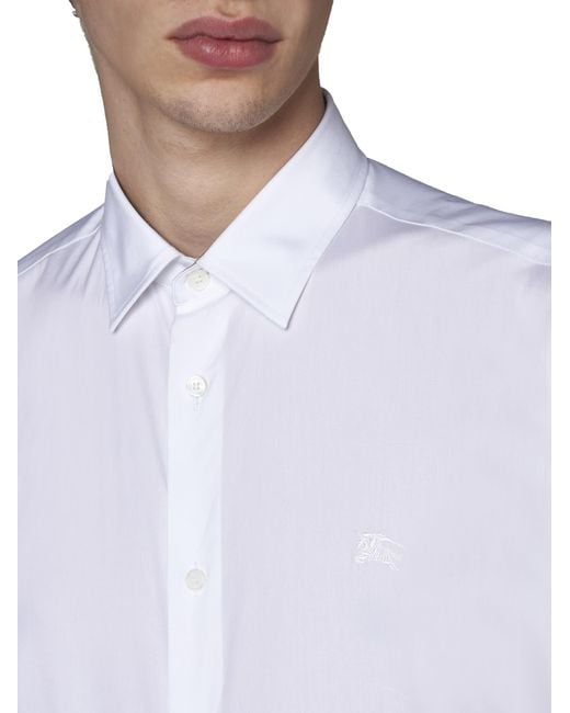 Burberry White Shirts for men