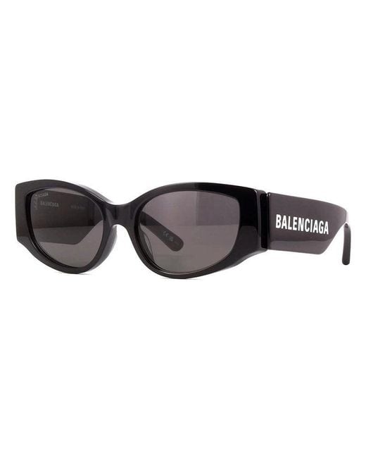 Balenciaga Brown Sunglasses Cat Eye Full Rim, Frame And Lens Bb0258S001