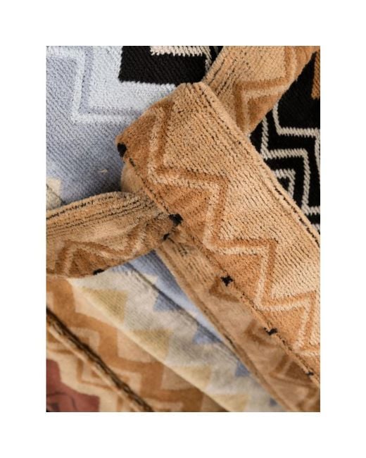 Missoni Brown Cotton Dressing Gown- Gowns & Robes