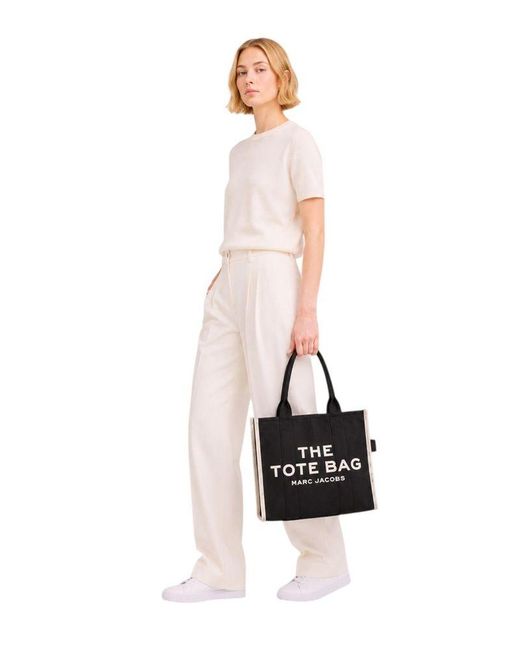 Marc Jacobs Black Tote Bag Cotton Tote-Bags