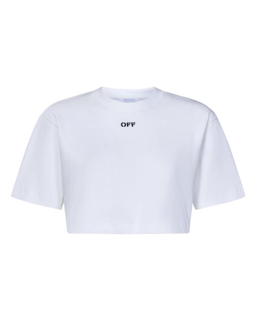 Off-White c/o Virgil Abloh Blue Off- T-Shirt